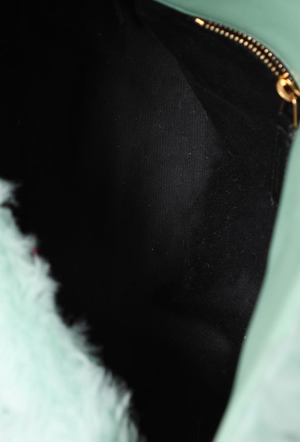 Saint Laurent 2021 Shearling Loulou Puffer Bag - 13