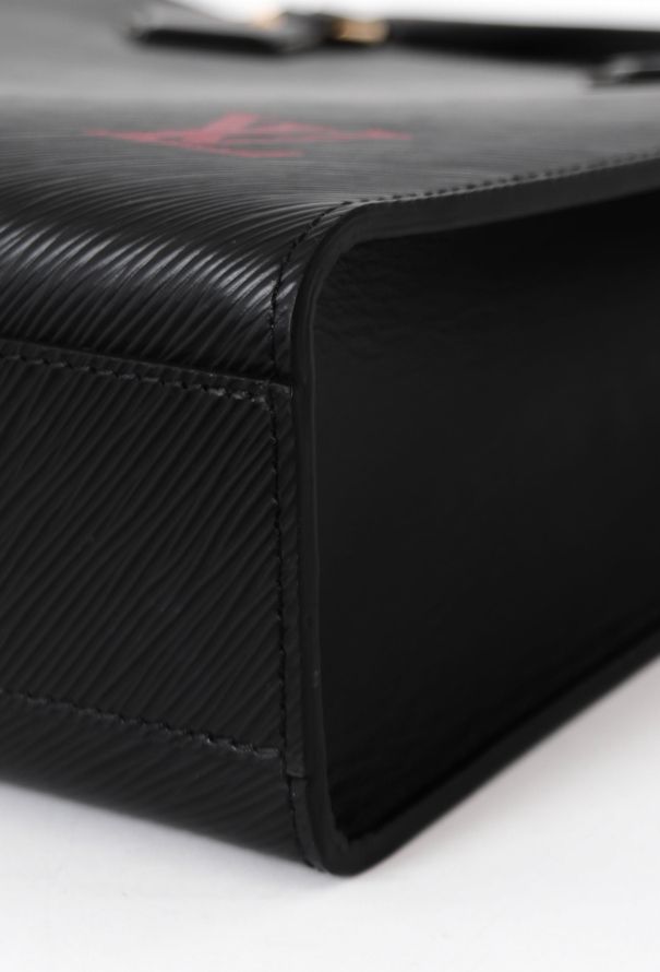 Louis Vuitton Black Epi Sac Plat - 11
