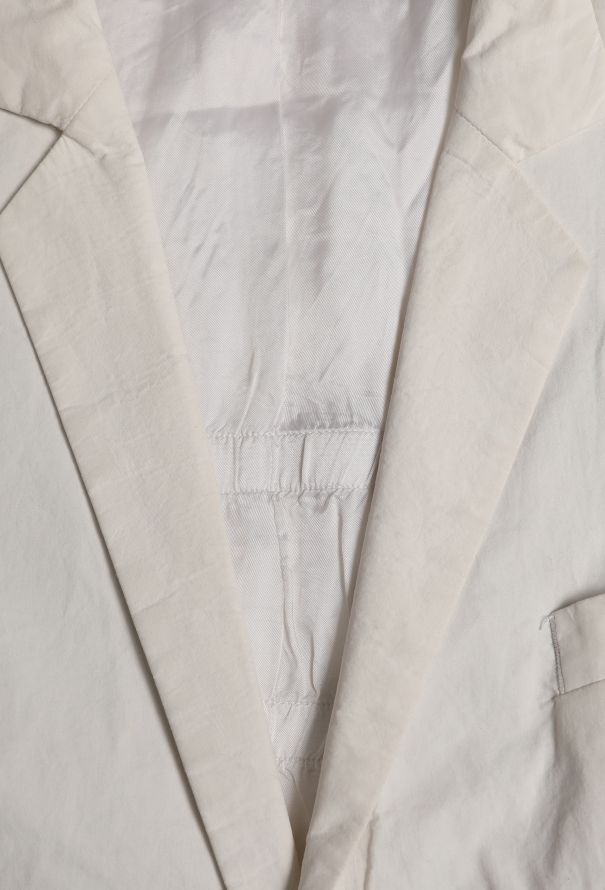 Raf Simons S/S 2008 Cinched Cotton Blazer - 13