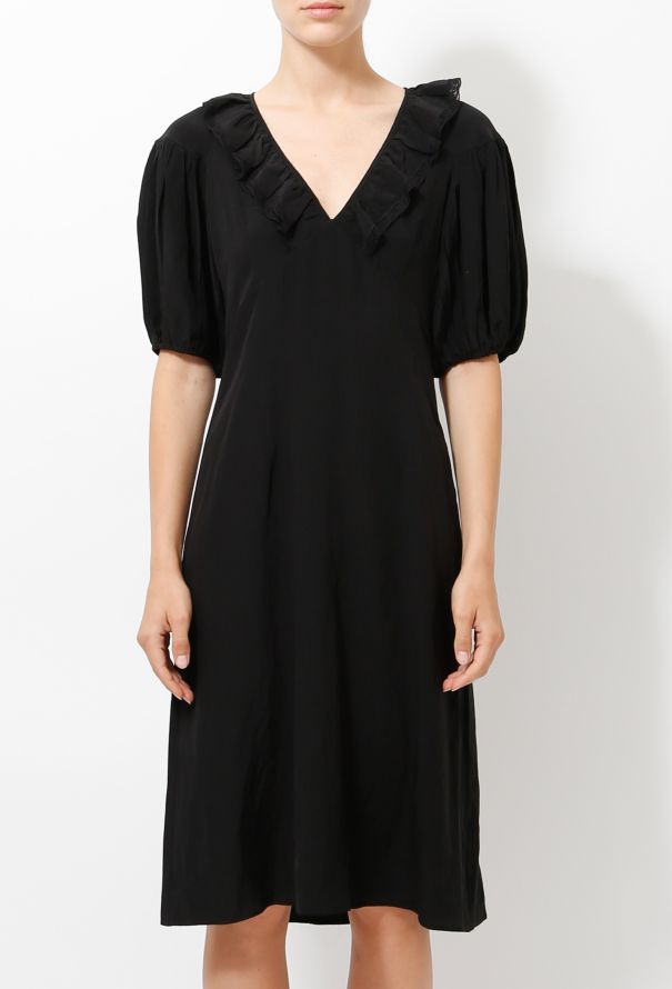 Prada Ruffled Flared Dress - 2