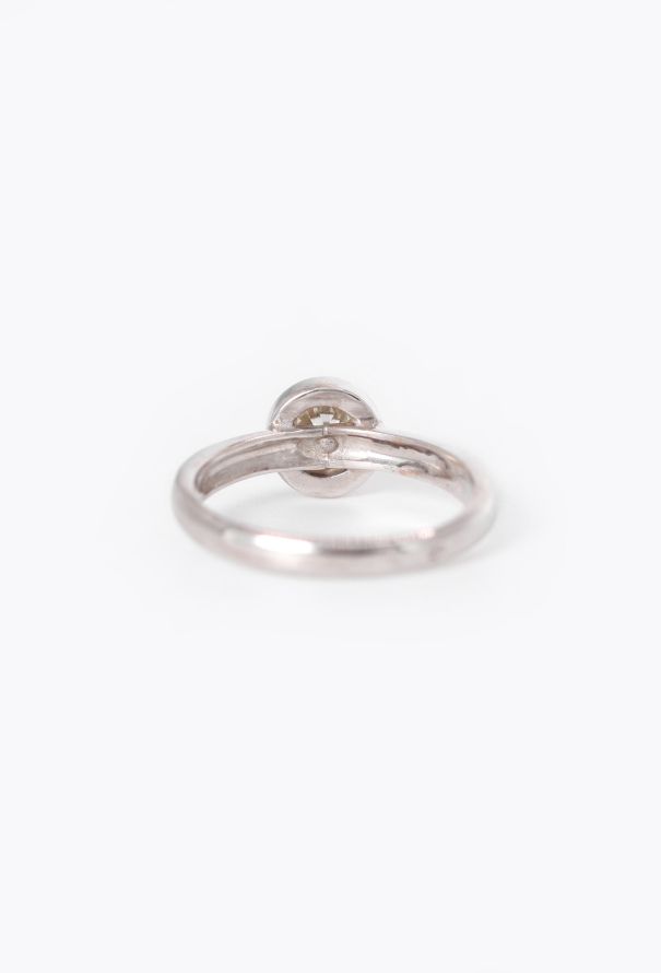 Vintage Fine Jewelry 18k White Gold & Diamond Ring - 5