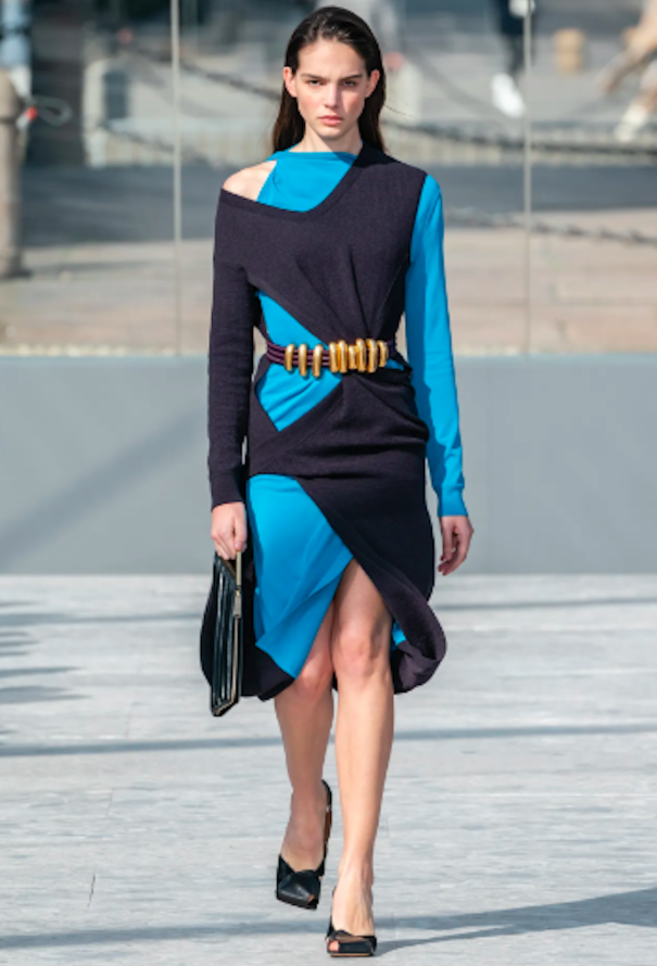 Bottega Veneta Asymmetrical Sweater Dress – F/W 2019 - 2