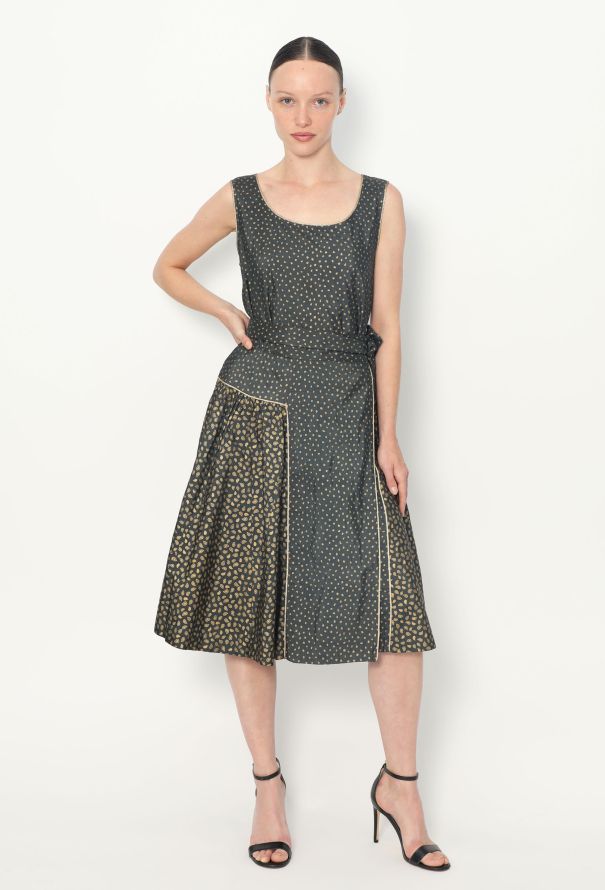 Saint Laurent 1981 Silk Paisley Skirt Ensemble - 4