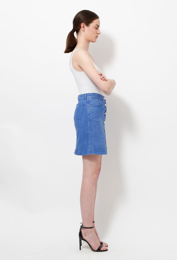 Stella McCartney Stella McCartney Classic Denim Skirt - 4