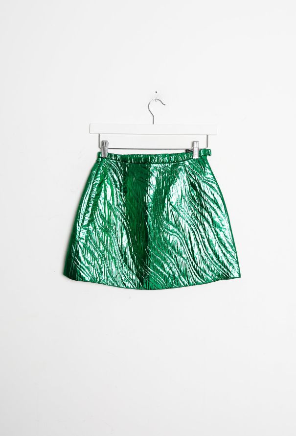 Rodarte F/W 2009 Iridescent Intarsia Skirt - 8