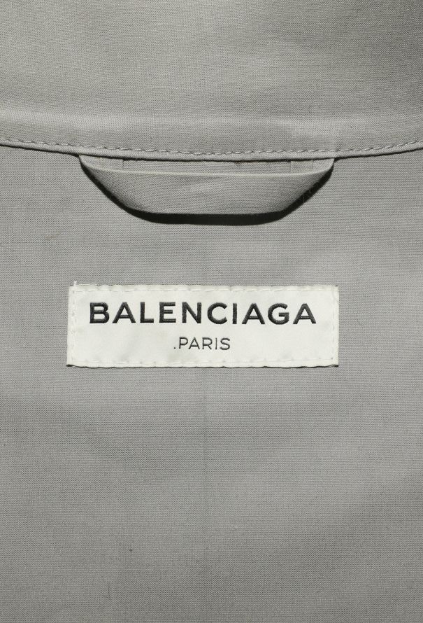 Balenciaga Belted Mackintosh Trench Coat - 7