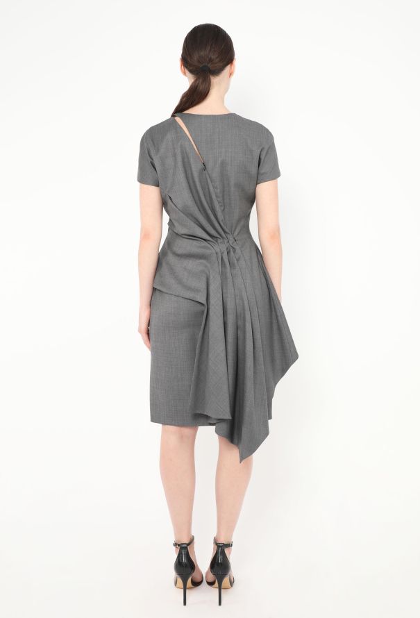Dior Asymmetrical Peplum Dress - 4