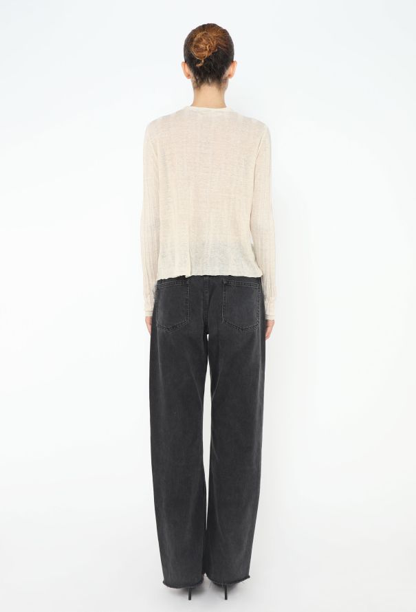 The Row 2023 Dwin Linen Cardigan - 5
