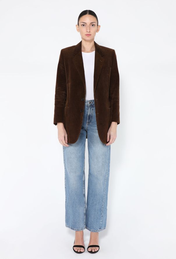 Céline F/W 2019 Tailored Corduroy Blazer - 1