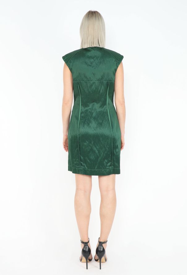 Prada Resort 2009 Embellished Charmeuse Dress - 6
