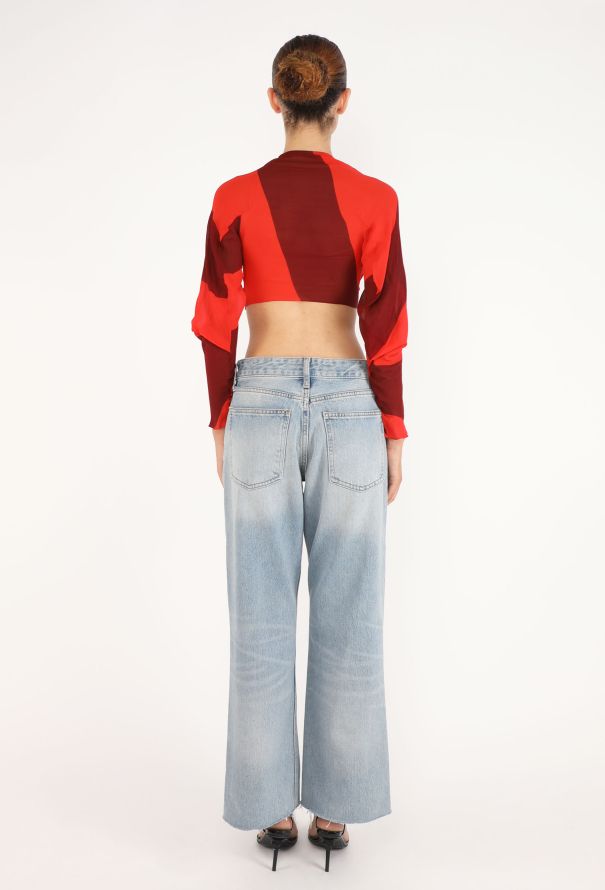 Tonal Silk Pareo Set, attributed to '90s Westwood - 7
