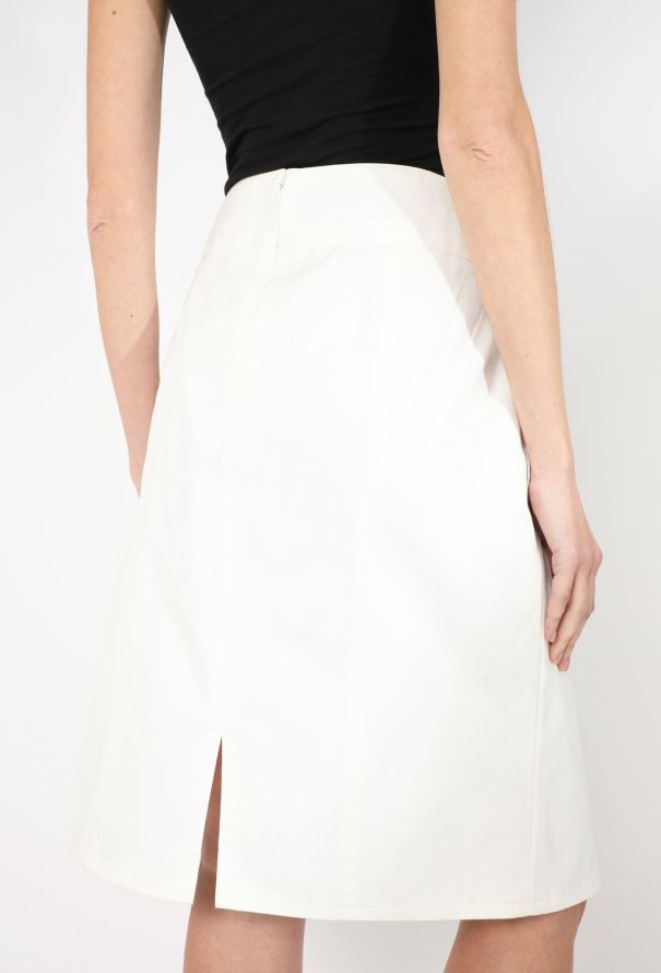 Chanel Resort 2014 Denim 'CC' Skirt - 4