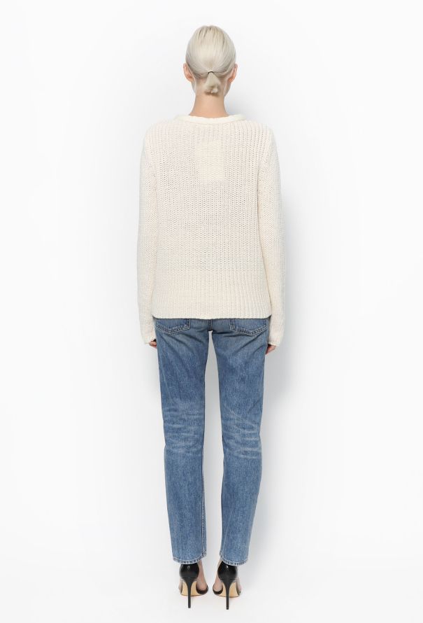 Céline Resort 2016 Cotton Knit Sweater - 4