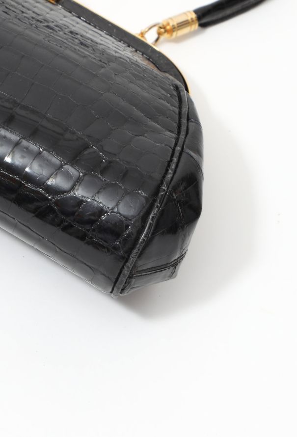 90's Roberta Di Camerino Crocodile Bag - 6