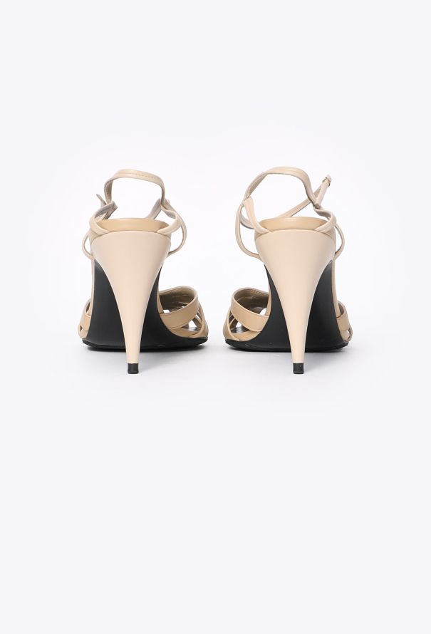 The Row Tango Cut-out Leather Sandals - 4