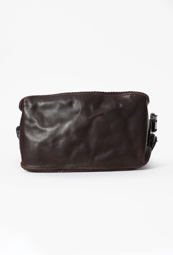 Bottega Veneta Limited Edition Bandolero Intrecciato Crossbody Bag - 6