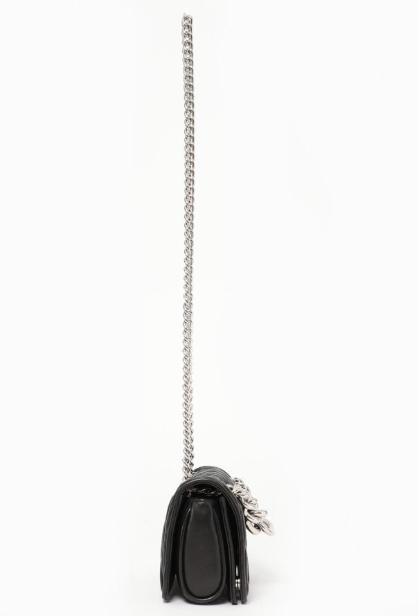 Miu Miu Black Quilted Club Bag - 4