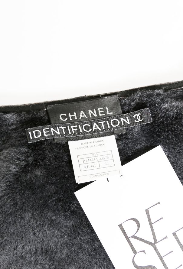 Chanel F/W 1999 Suede Shearling Jacket - 6