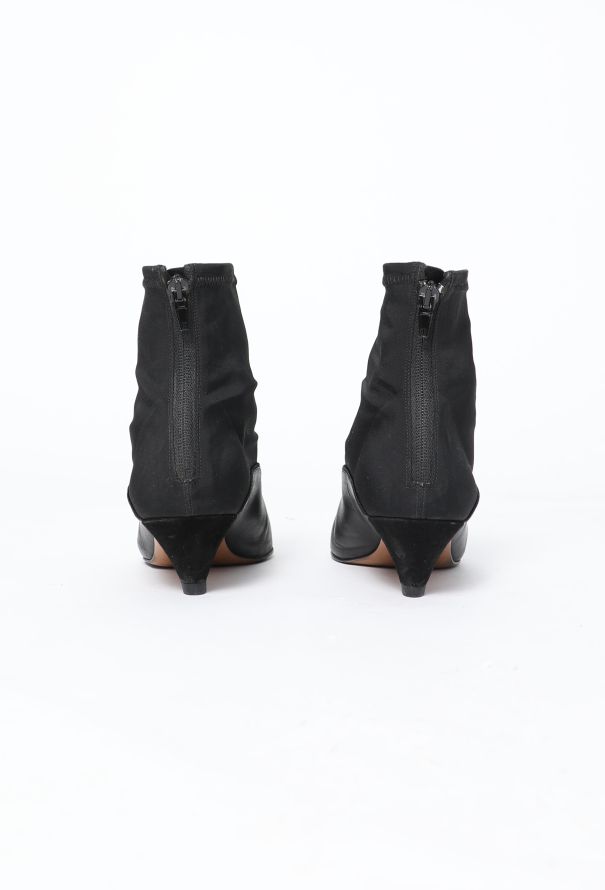 Céline 2018 Leather Slit Ankle Boots - 5