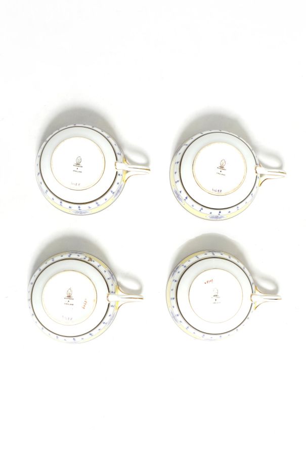 Vintage Objects & Decor 4-piece Wedgwood Teacup Set - 3