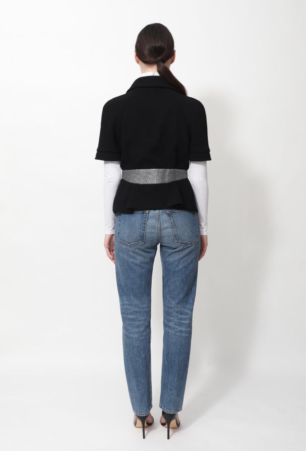 Balenciaga 2006 Peplum Top - 4