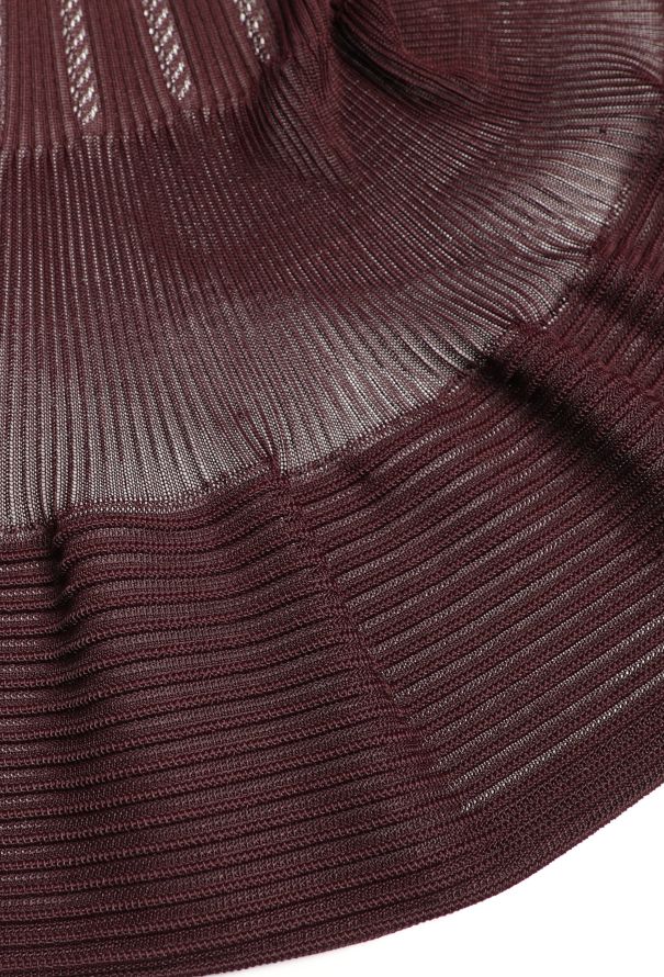 Alaïa 1992 Ribbed Bodycon Knit Dress - 6