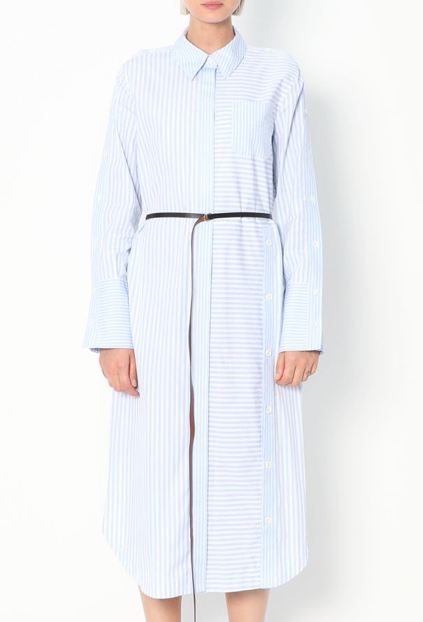 Altuzarra S/S 2020 Belted Pinstripe Dress - 4