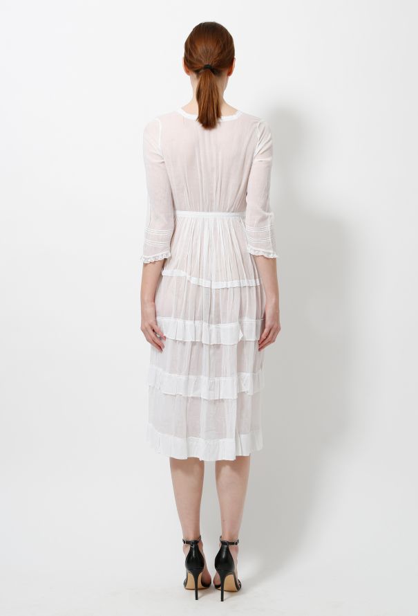 Cotton Lace Victorian Dress - 4