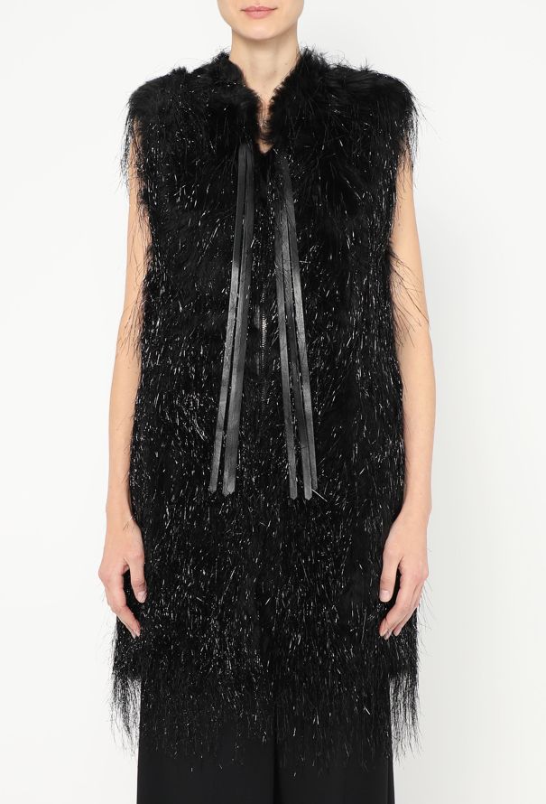 Saint Laurent F/W 2015 Iridescent Fur Vest - 2