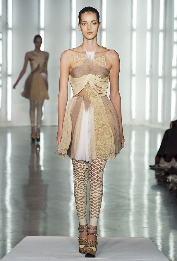 Rodarte S/S 2009 Grecian dress - 1