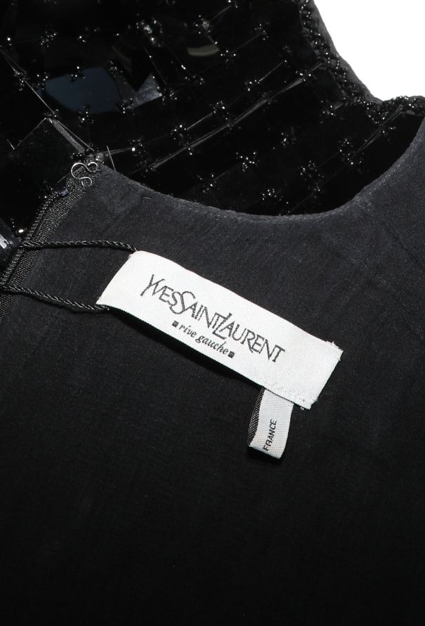 Saint Laurent 2008 Semi-Couture Sequin Mod Dress - 7