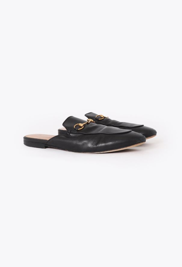 Gucci Resort 2018 Horsebit Princetown Mules - 4