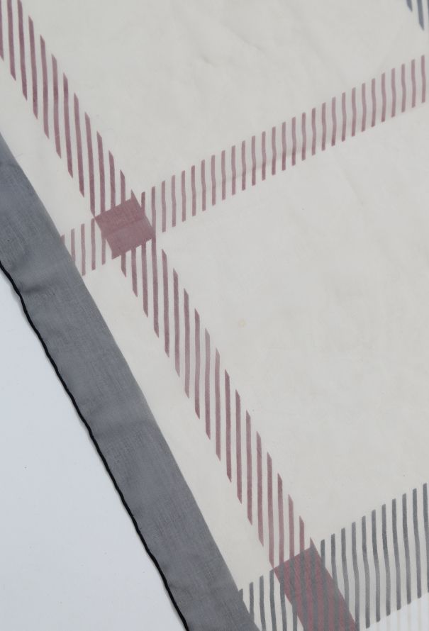 Burberry Classic Print Check Silk Scarf - 2