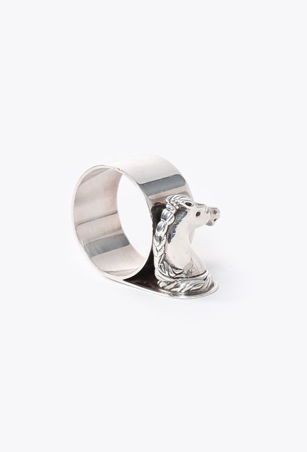 Hermès 1960s Ravinet d'Enfert Silver Napkin Ring - 3