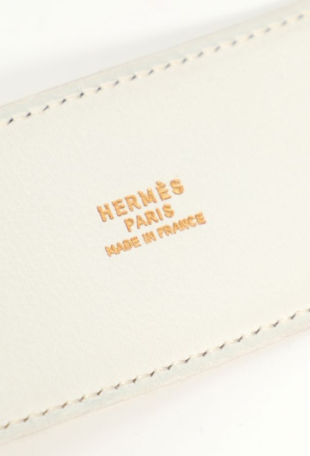 Hermès 1987 'Collier de Chien' Gulliver Leather Belt - 9