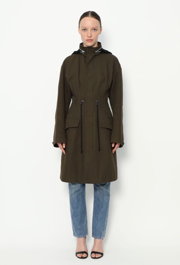 Bottega Veneta Resort 2021 Hooded Cargo Parka - 1