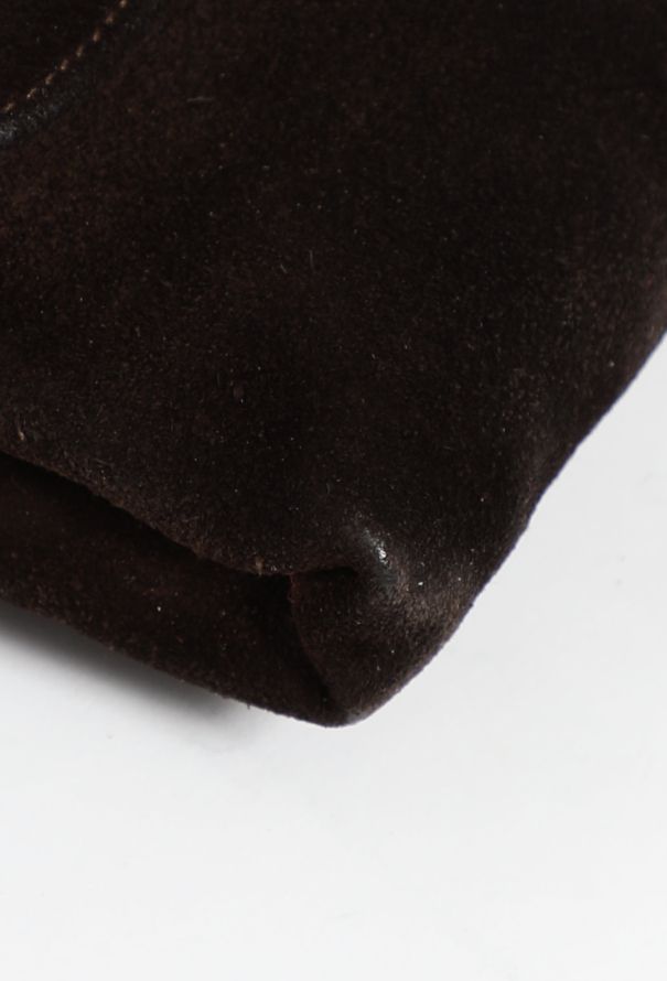 Chloé Early 2000s Suede Clutch - 8