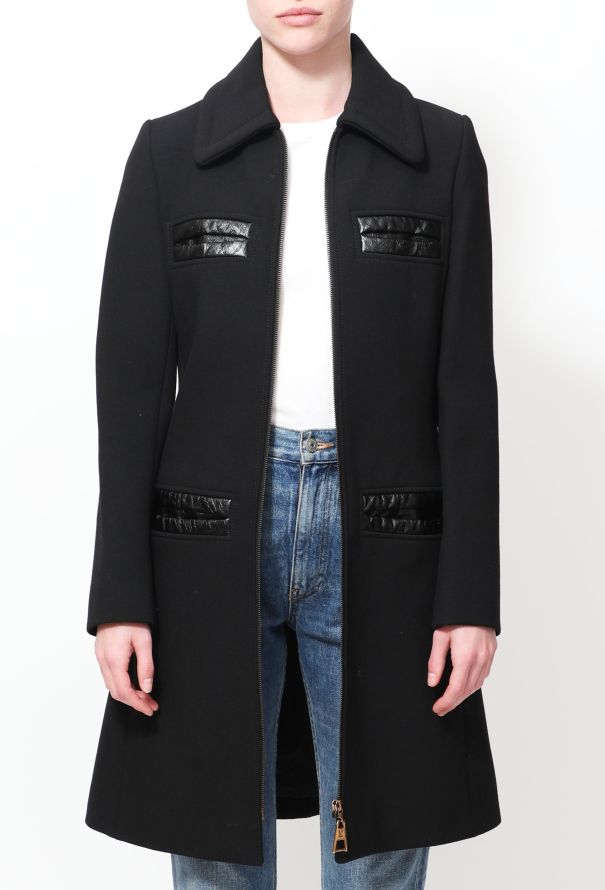 Louis Vuitton F/W 2014 Tailored Slit Pocket Coat - 4