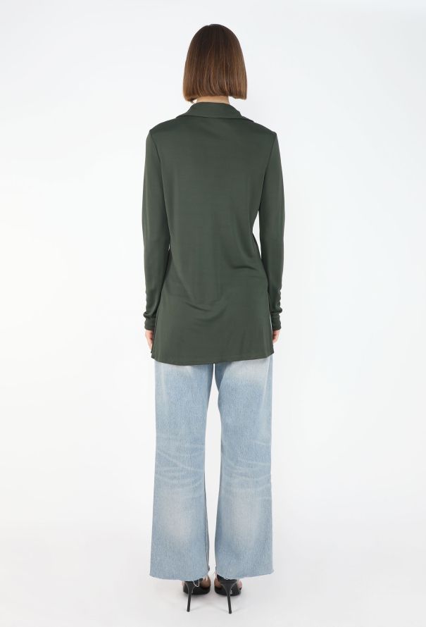 Gucci S/S 1996 Lace-Up Jersey Tunic - 7