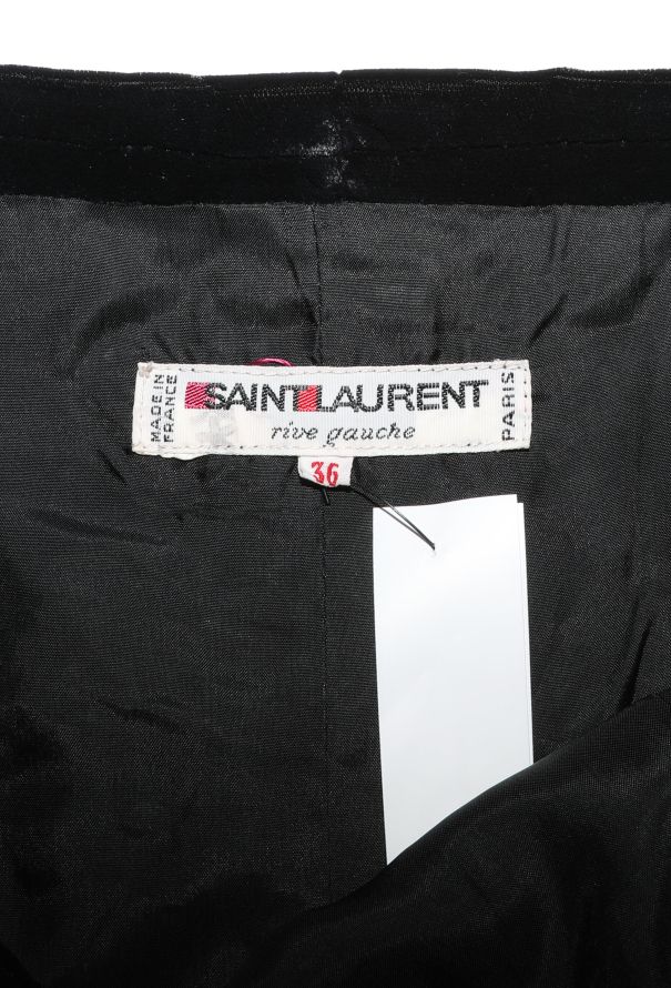 Saint Laurent '70s Bishop-Sleeve Velvet Gown - 5