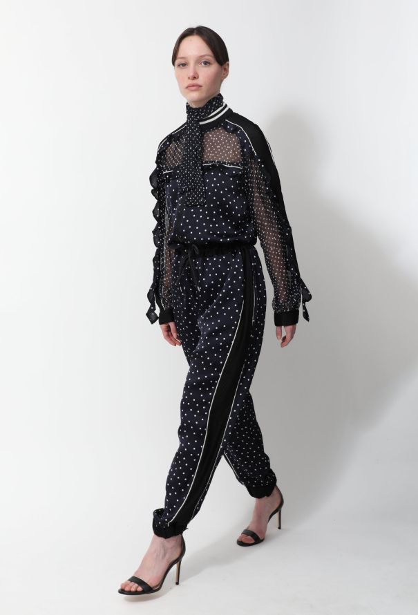 Sacai Resort 2019 Polka Dot Jumpsuit - 4