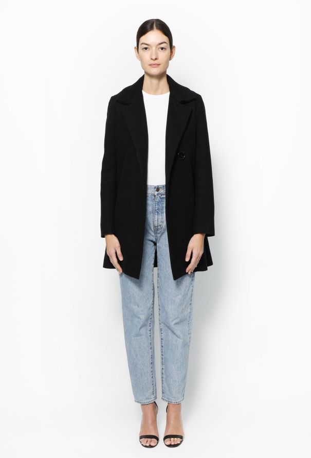 The Row Ralty Cotton Twill Peacoat - 3