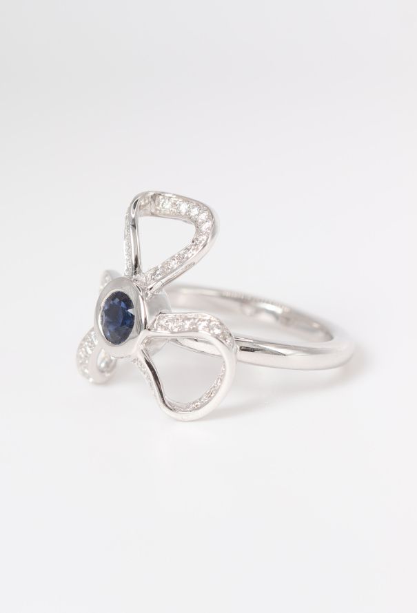 Mellerio 18k Gold, Diamond & Sapphire Marie Antoinette Ring - 3