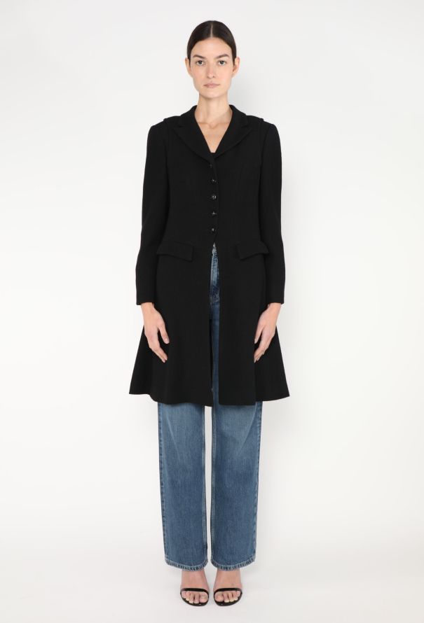 Chanel F/W 2006 Tailored Cutaway Coat - 3