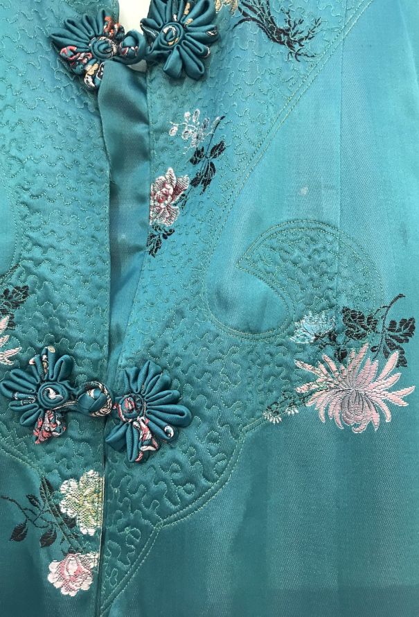 World Treasures 70s Authentic Chinoiserie Robe - 7