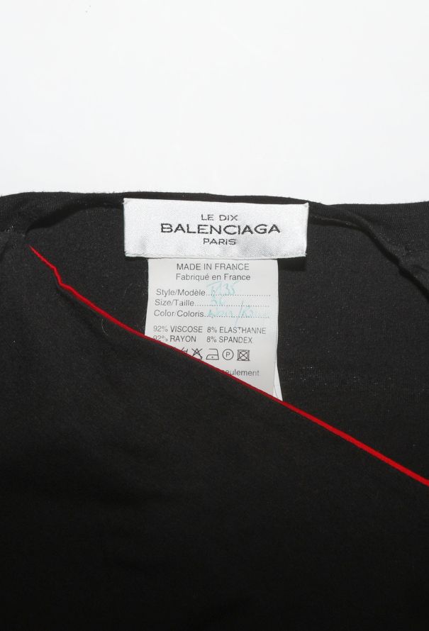 Balenciaga F/W 2000 Le Dix Wrap Buckled Top - 7