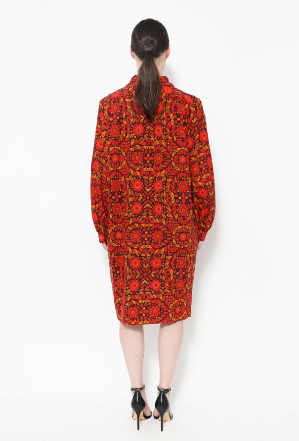 Saint Laurent Early '90s Floral Print Tunic - 4