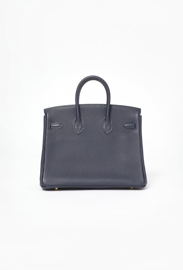 Hermès Bleu Nuit Togo Birkin 25 - 4