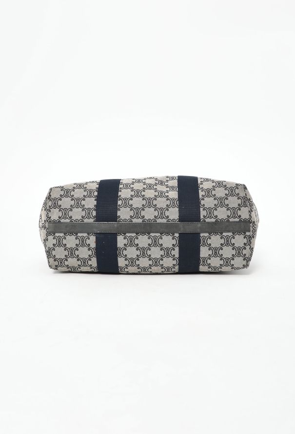 Céline Navy Triomphe Tote Bag - 7