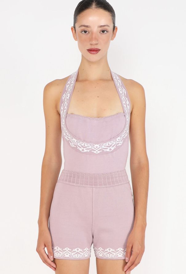 Alaïa Open-Back Halter Set, S/S 1992 - 1